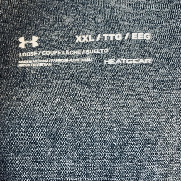 Under Armour Men's 1/2 Zip Long Sleeve Sweatshirt Loose Heatgear Gray‎ XXL - Picture 3 of 10